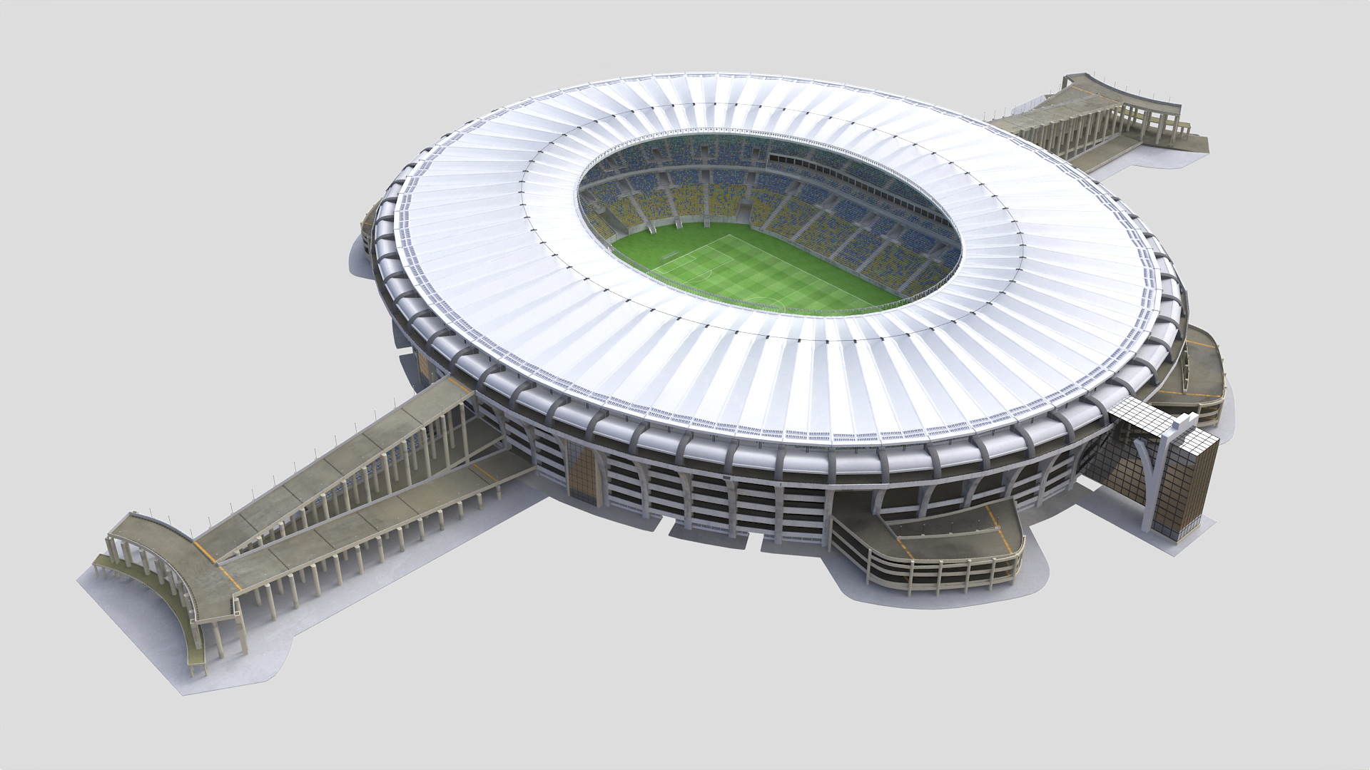 3D Maracana Stadium