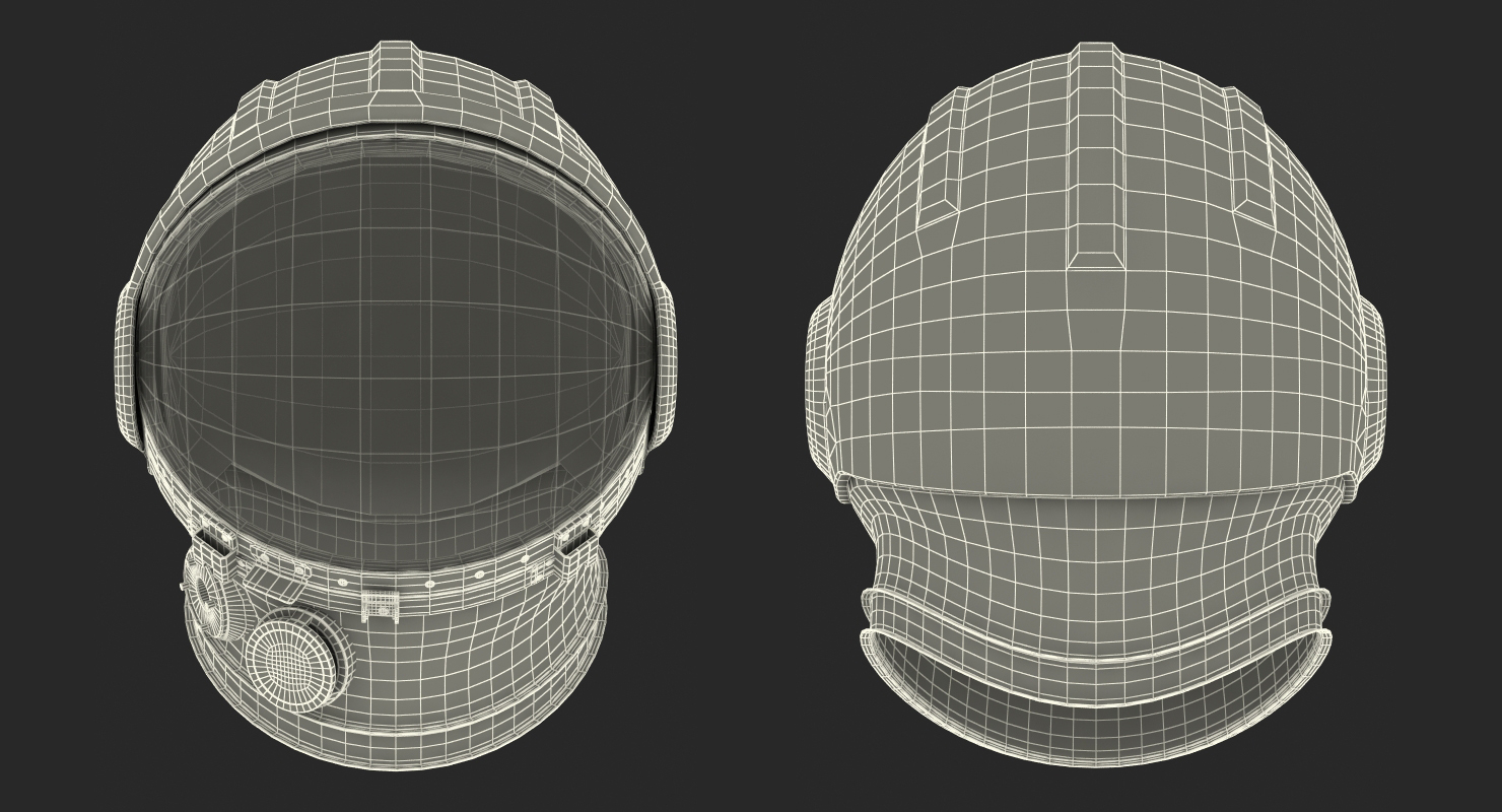 SK 1 Space Helmet 3D