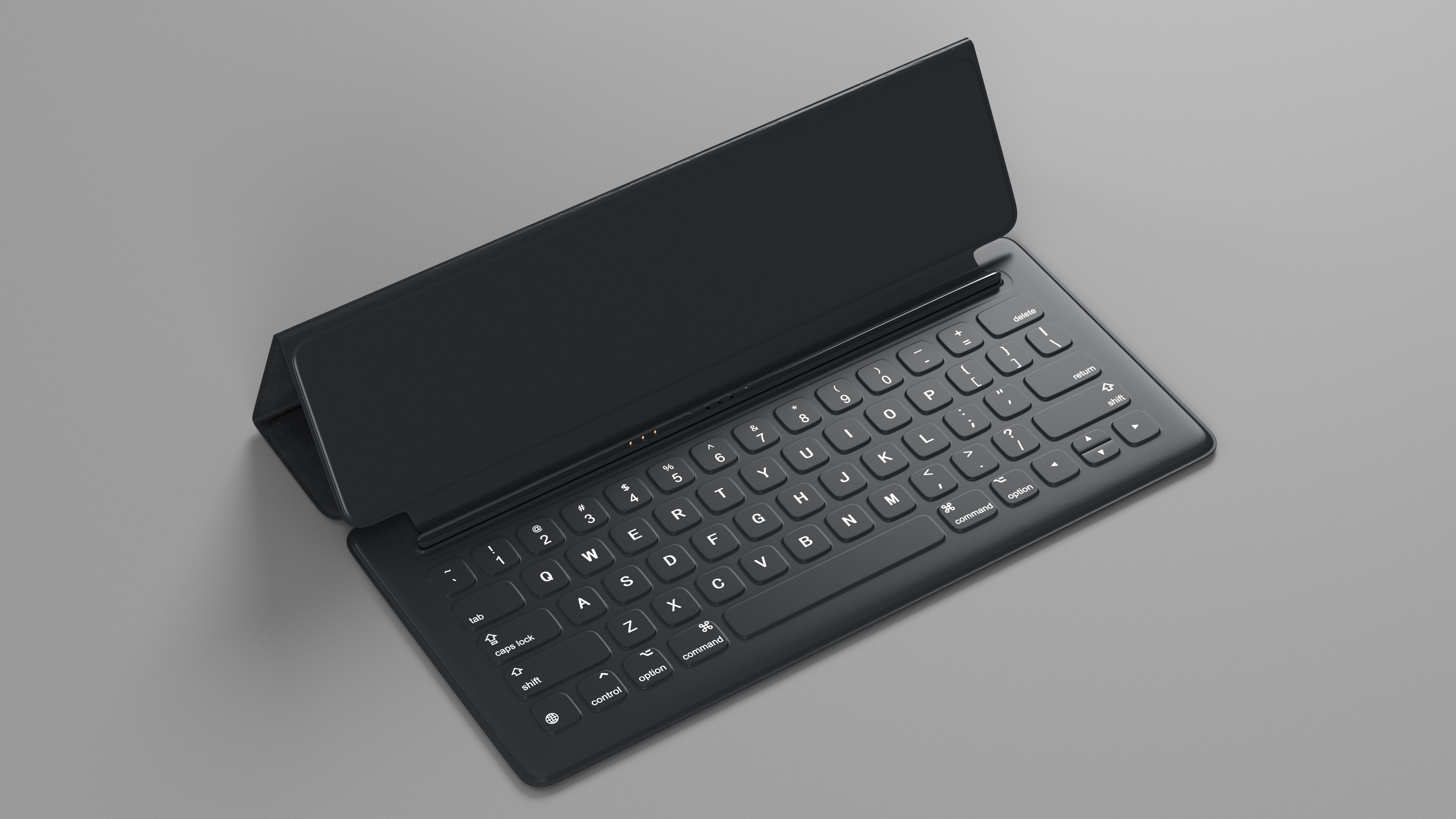 3D model Wireless Tablet Keyboard Apple