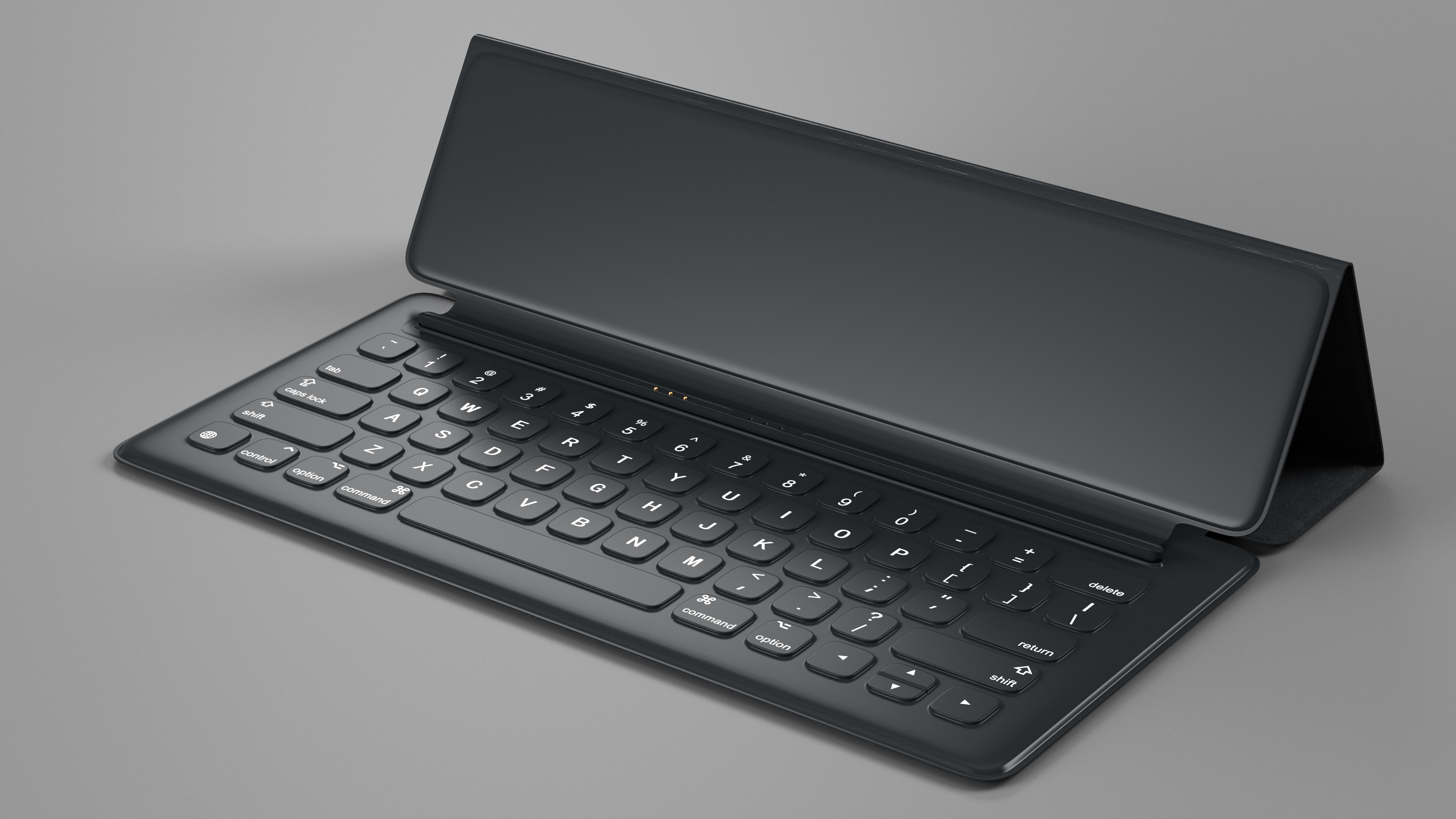 3D model Wireless Tablet Keyboard Apple