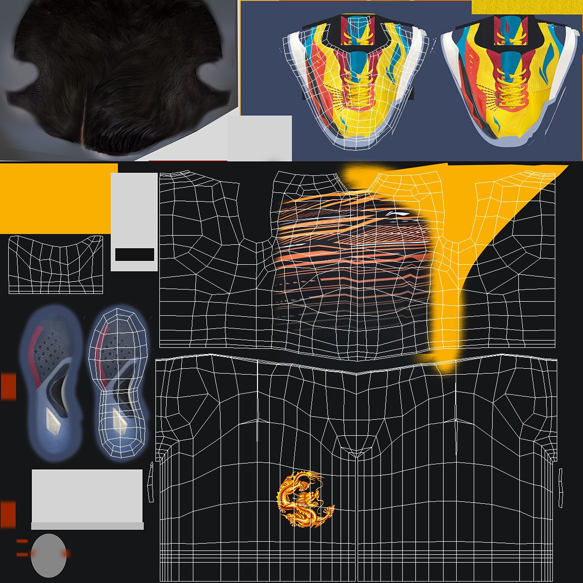 3D model Sportswear Equipment