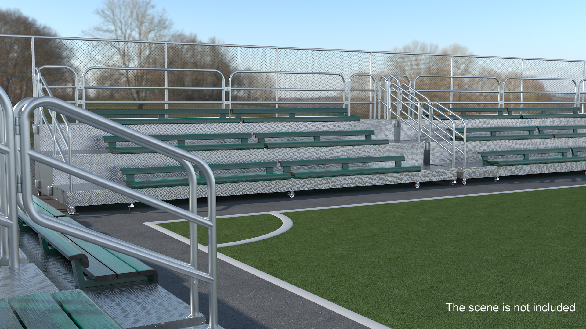 Seating Portable Grandstand 3D