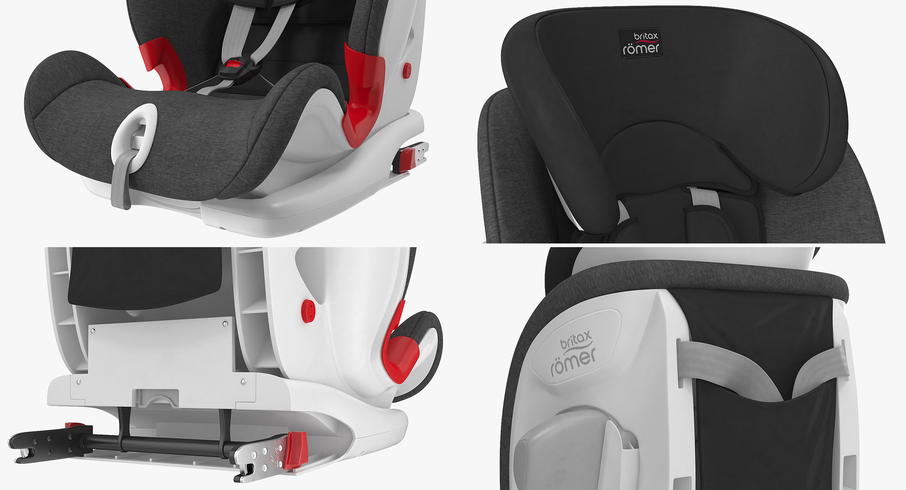 3D model Britax Romer Child Safety Seat