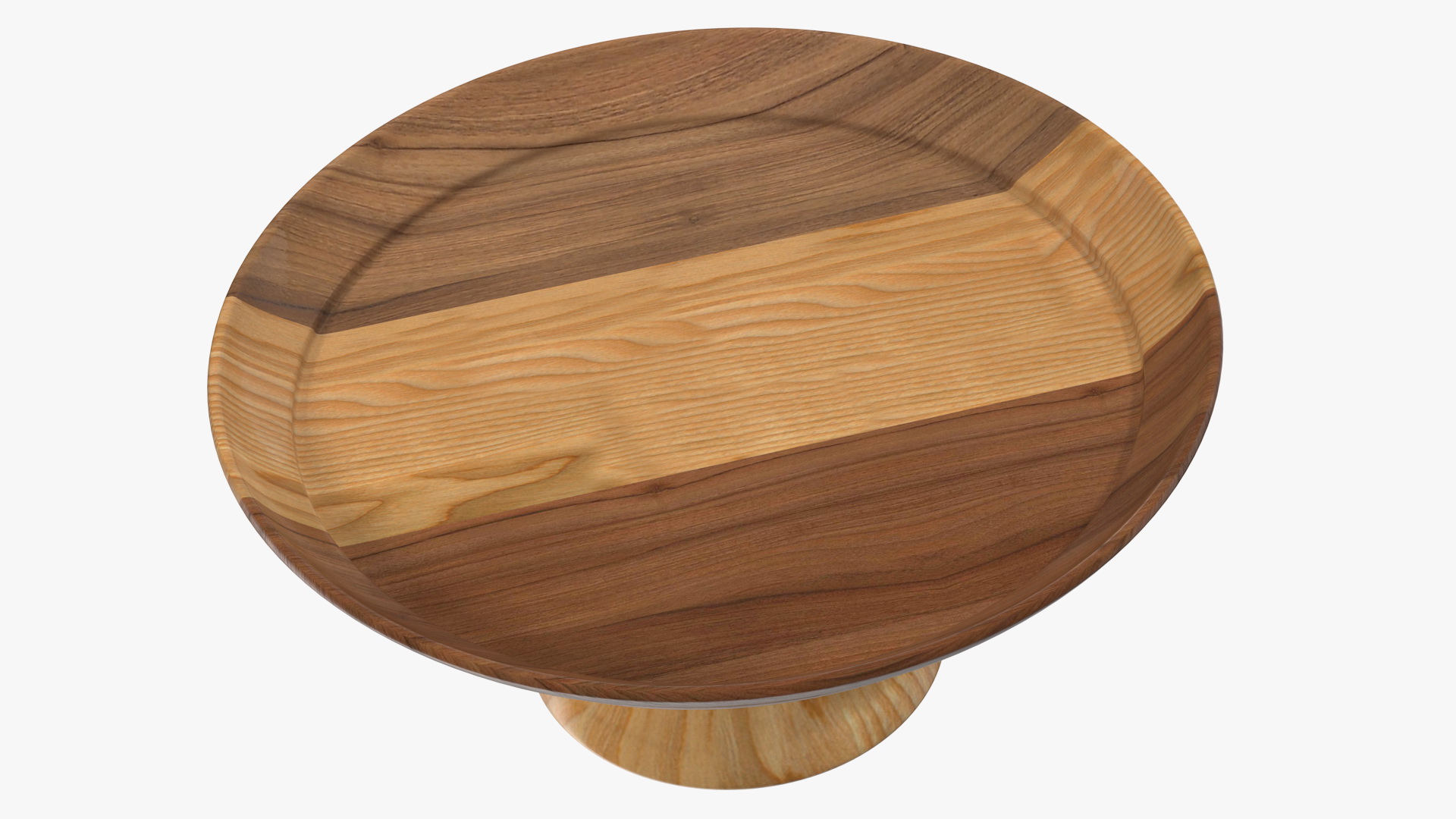 Cake Stand Wooden 3D