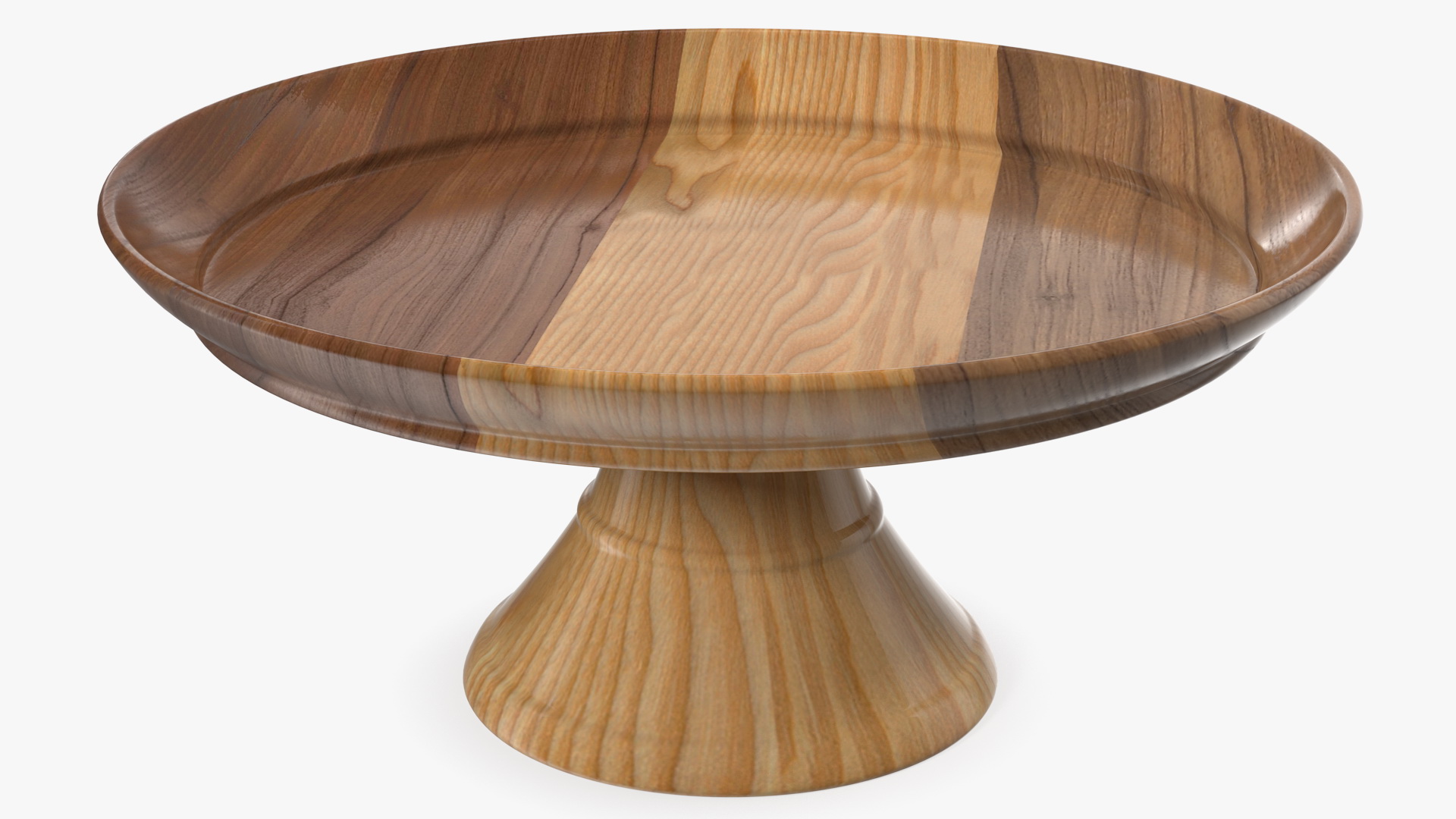 Cake Stand Wooden 3D