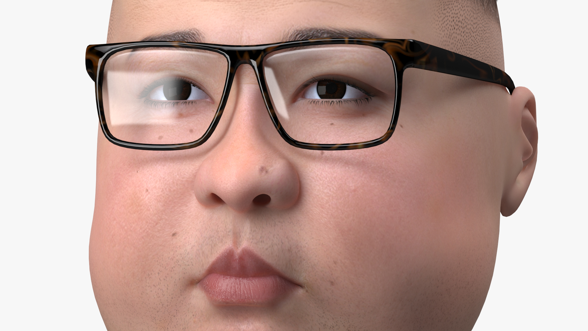 Cartoon Kim Jong Un 3D model