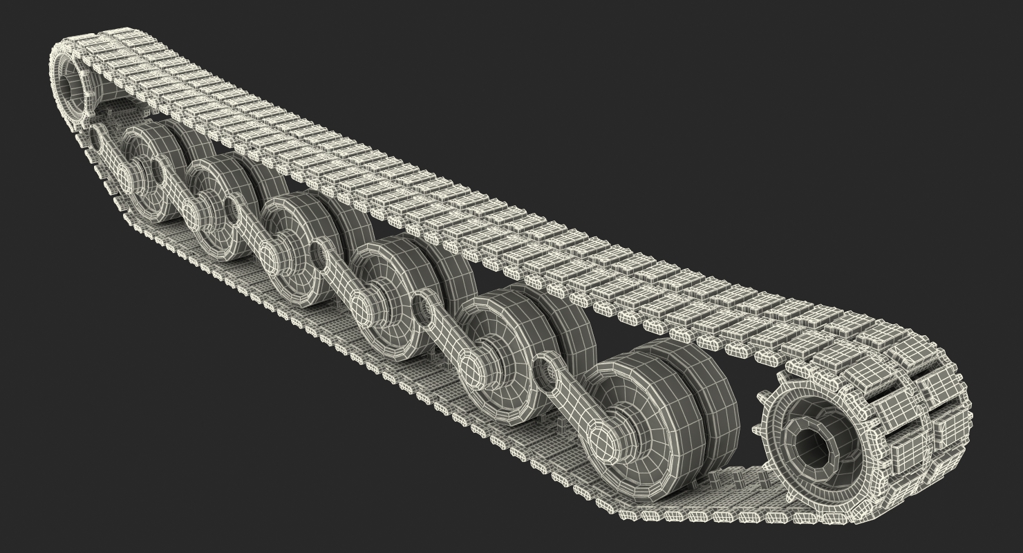 3D model Tank Tread