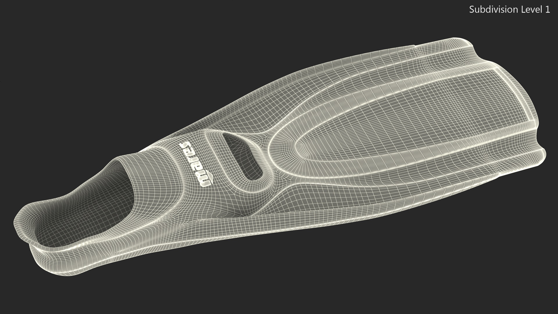 3D Medium Swim Fins