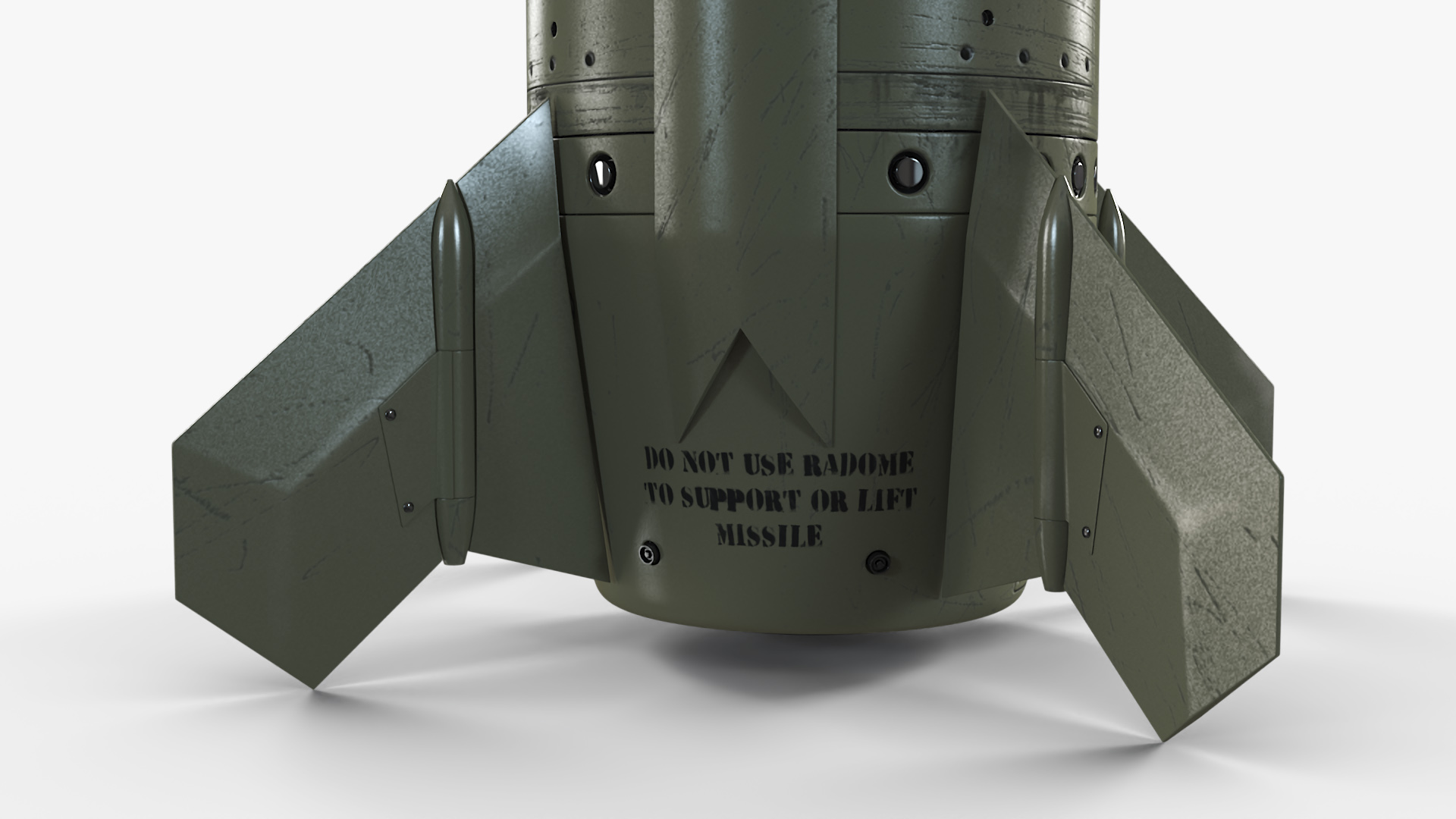 US Army Hellfire Missile MGM-140 ATACMS 3D model