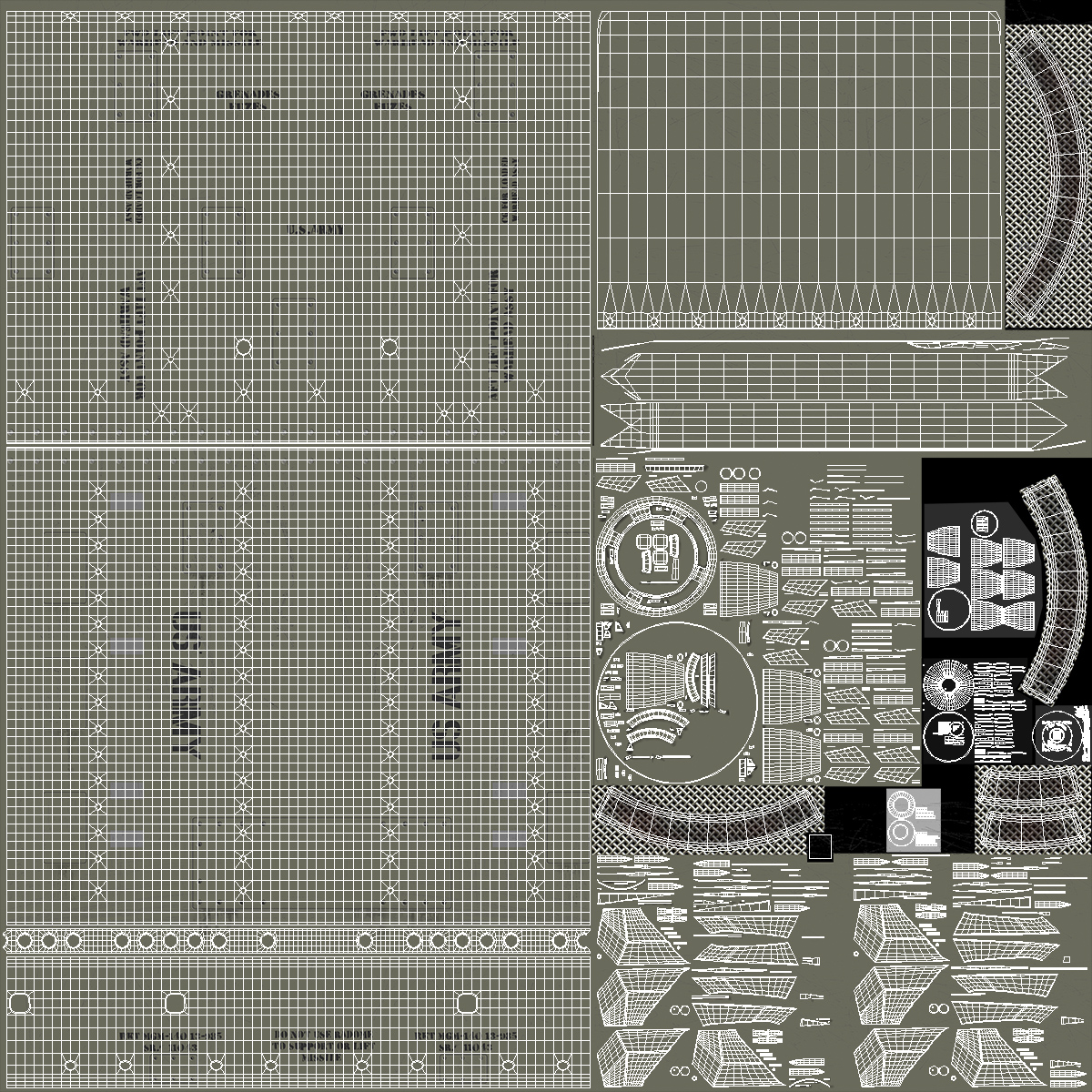 US Army Hellfire Missile MGM-140 ATACMS 3D model