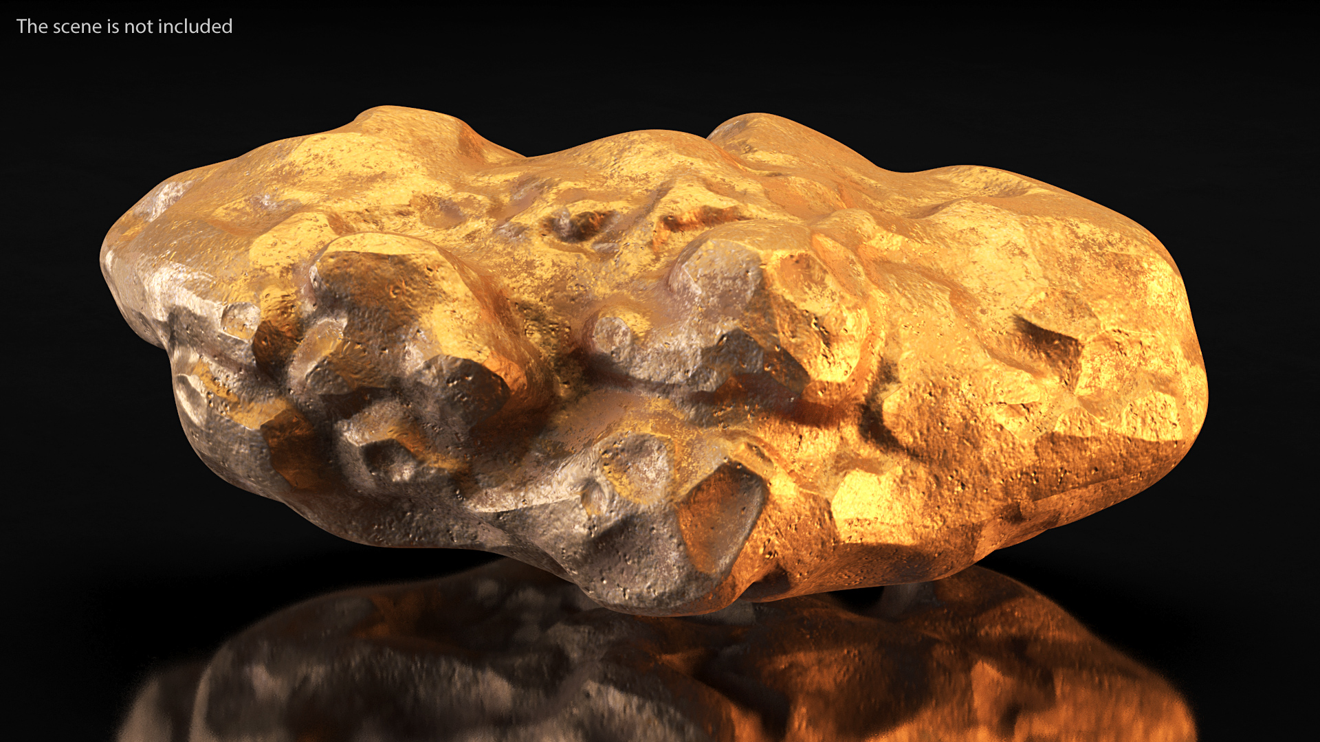 Copper Natural Mineral 3D