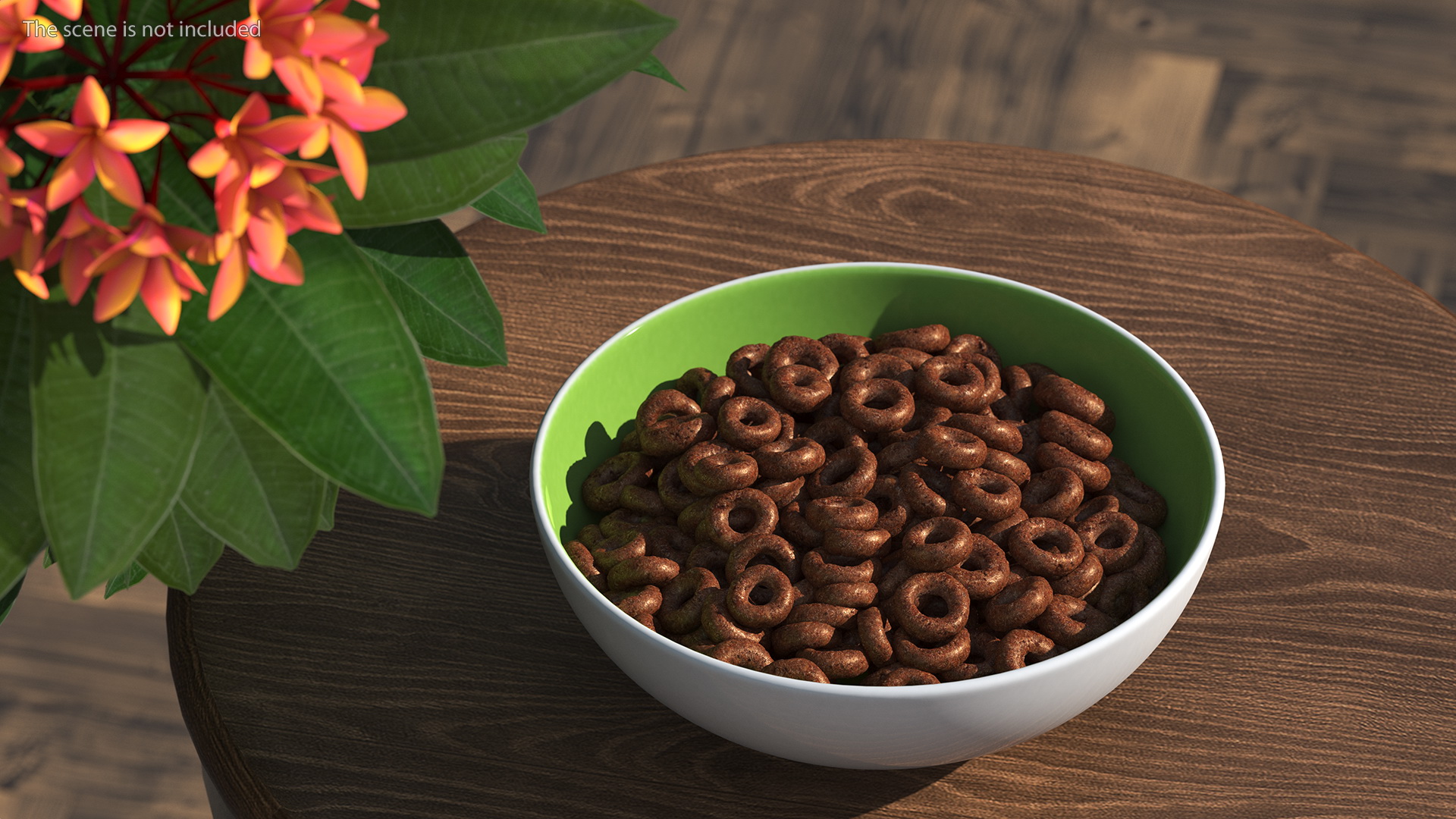 3D model Chocolate Rings Breakfast