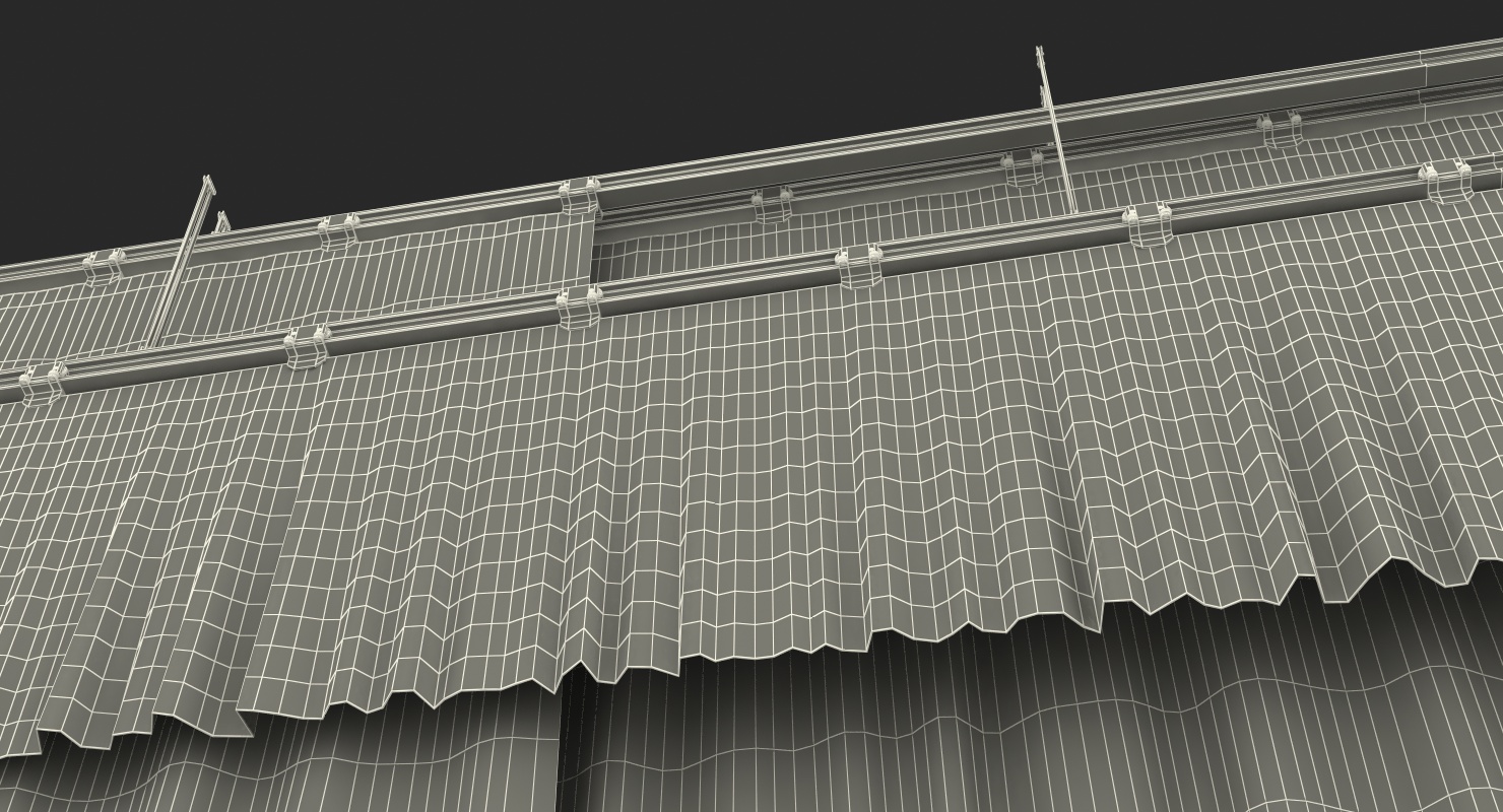 3D Stage Curtain model