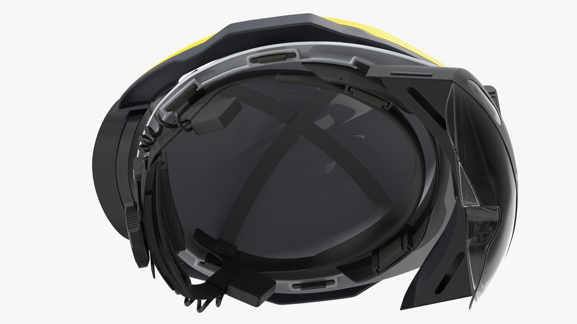 3D Construction Helmet Virtual Reality Glasses model