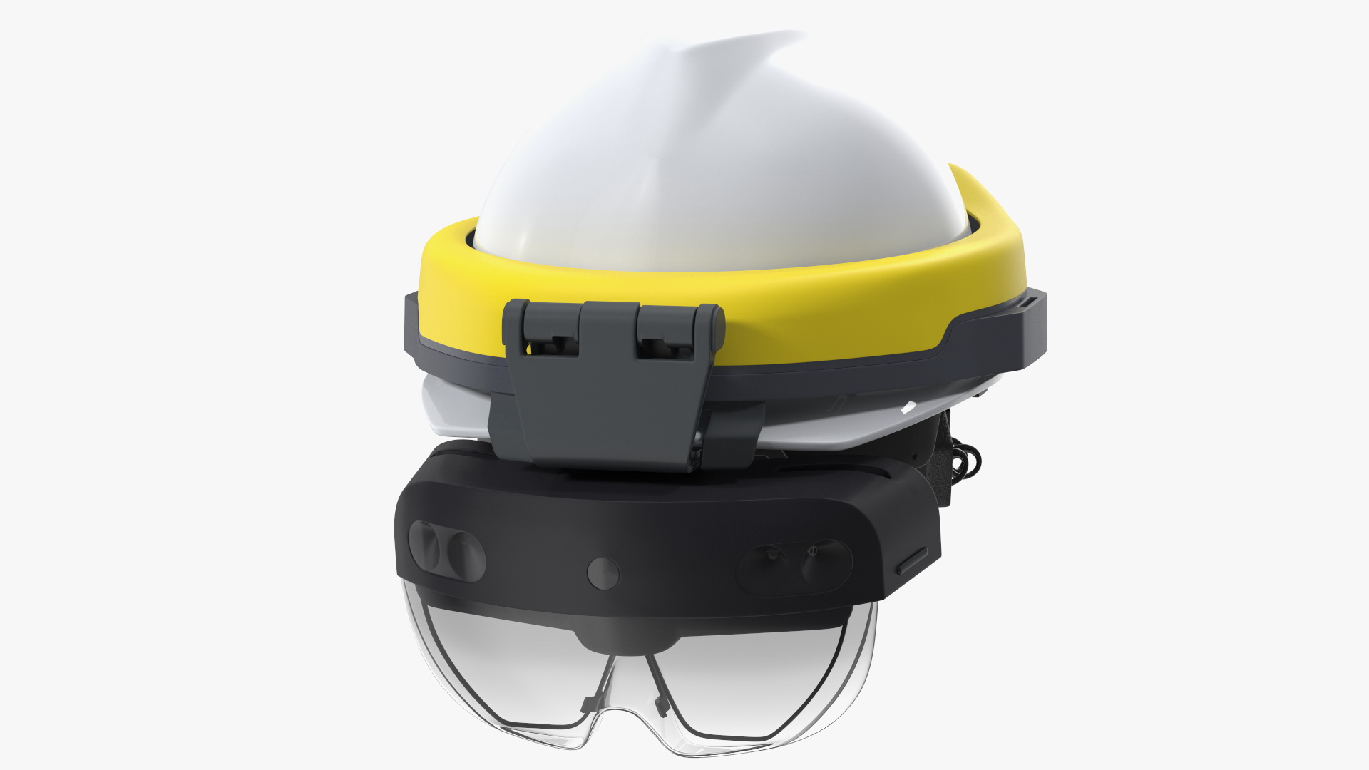 3D Construction Helmet Virtual Reality Glasses model