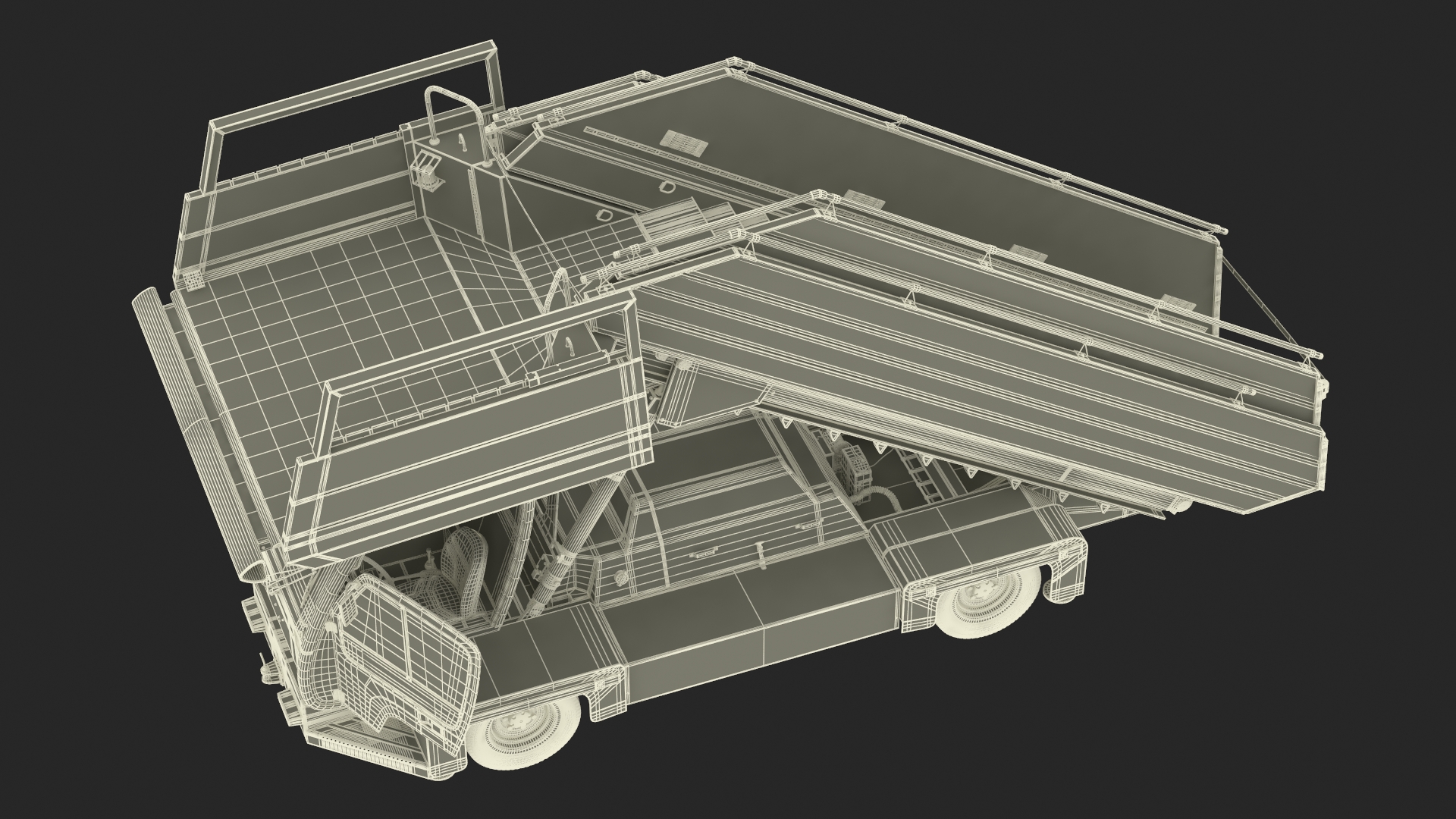 3D Airbus A220 with Passenger Boarding Stairs Car