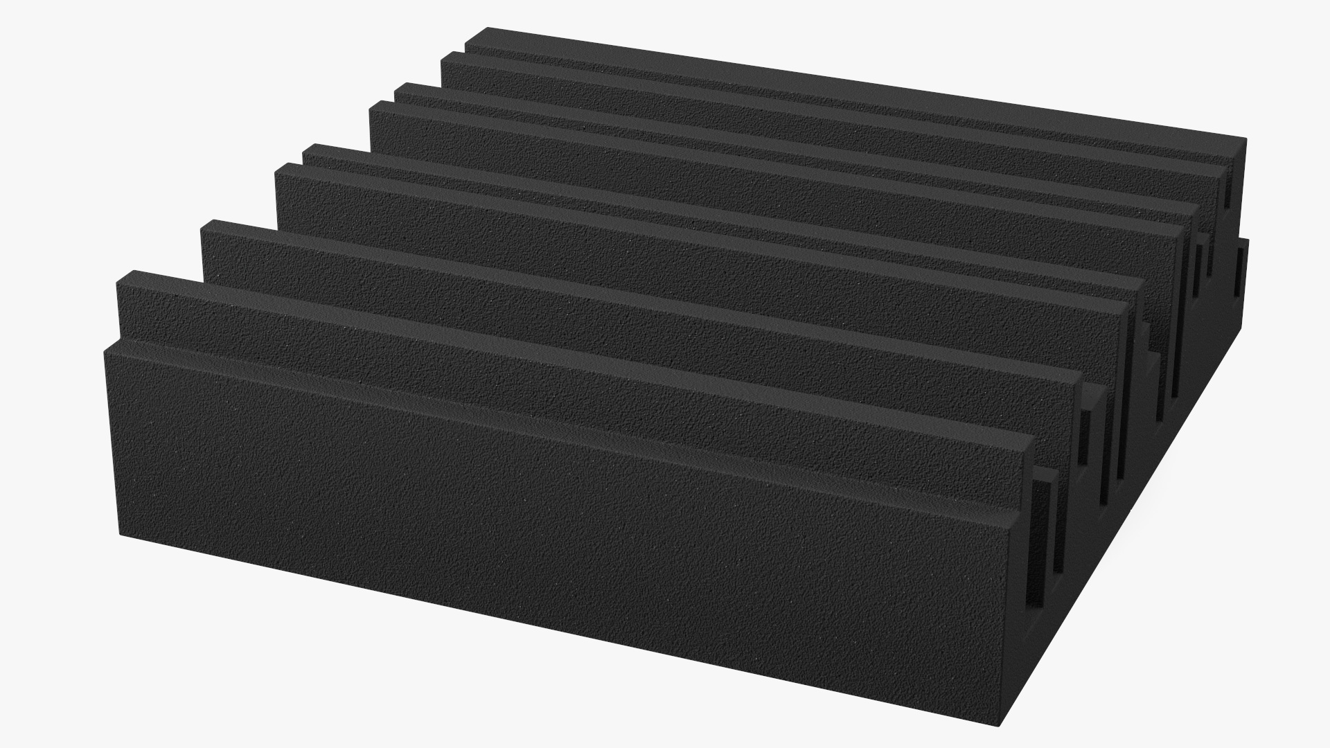 3D Sound Insulation Panel Black model