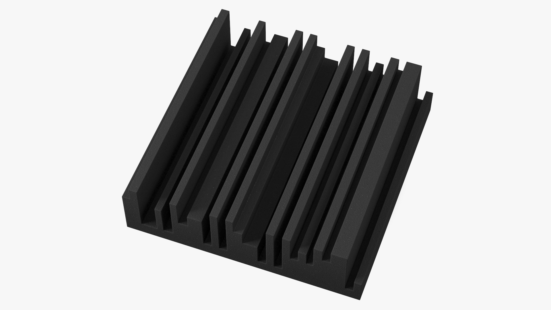 3D Sound Insulation Panel Black model