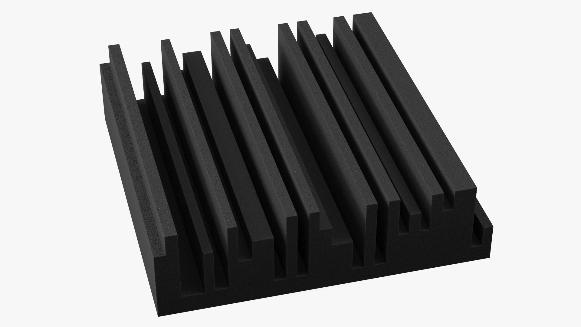 3D Sound Insulation Panel Black model