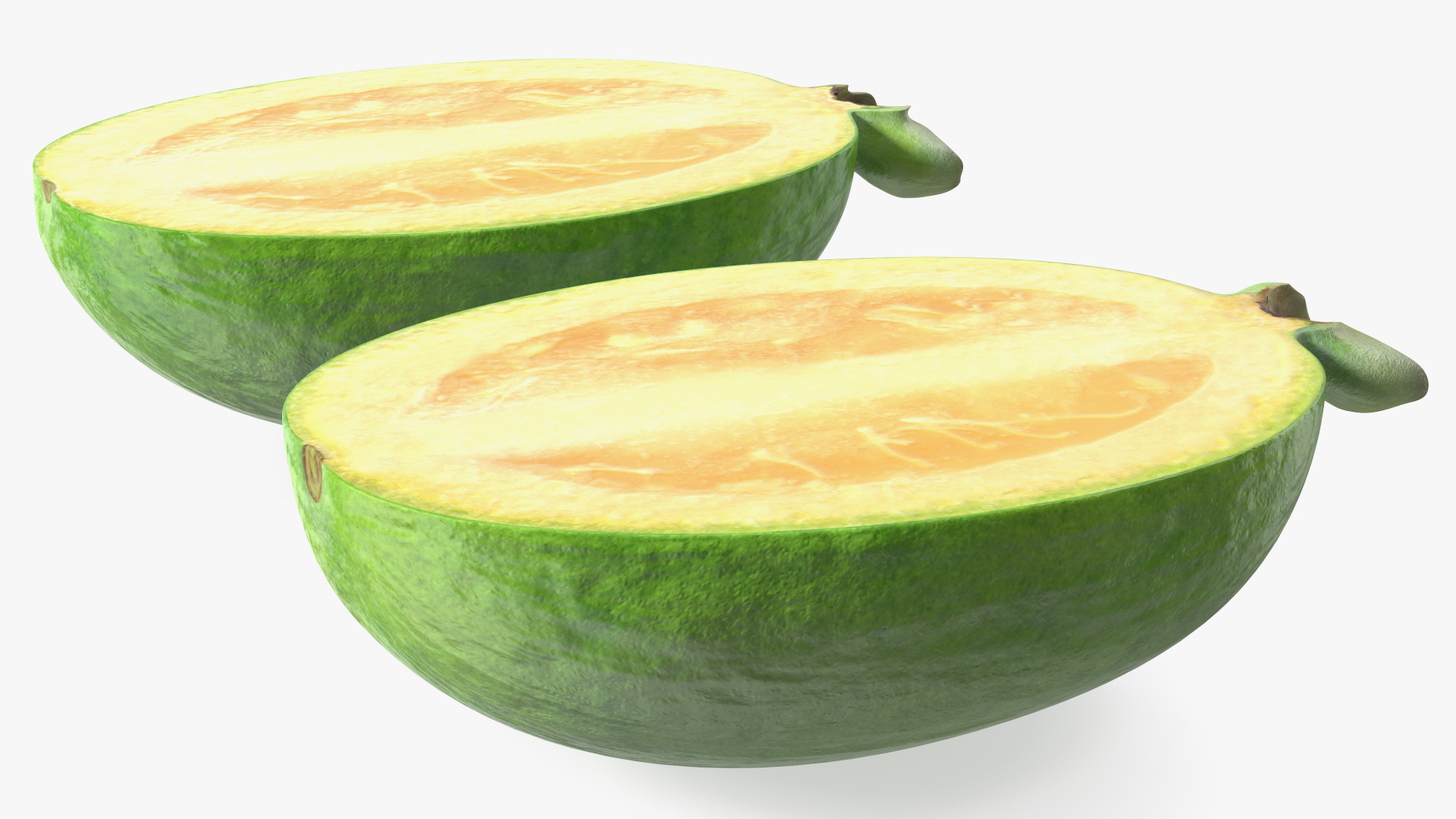 Feijoa Fruit Cut Along 3D