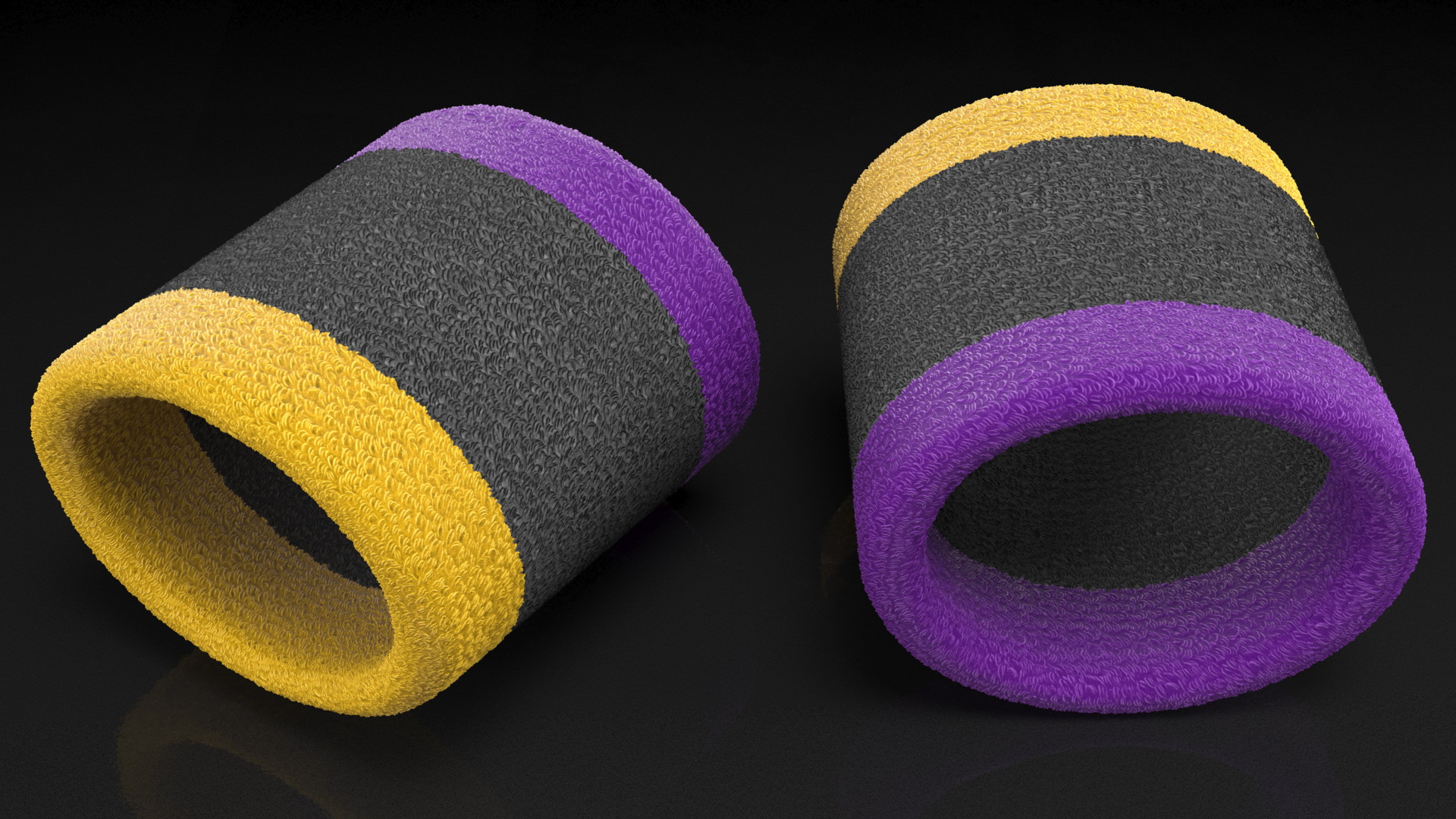 3D Sport Wristband Colored model