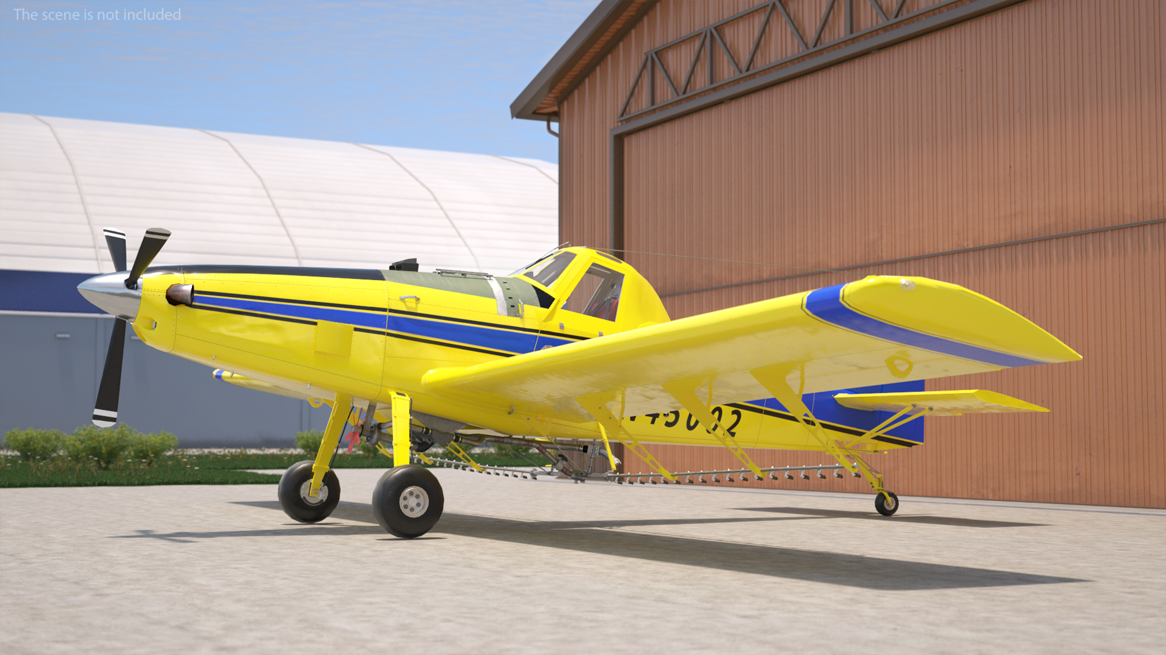 3D Air Tractor AT 502B Hangar