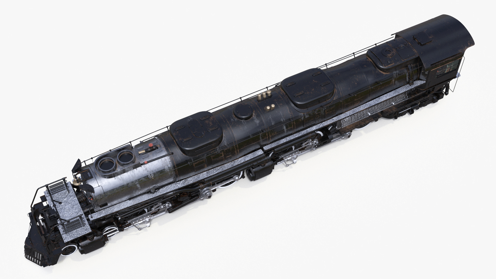 3D model Worn Locomotive