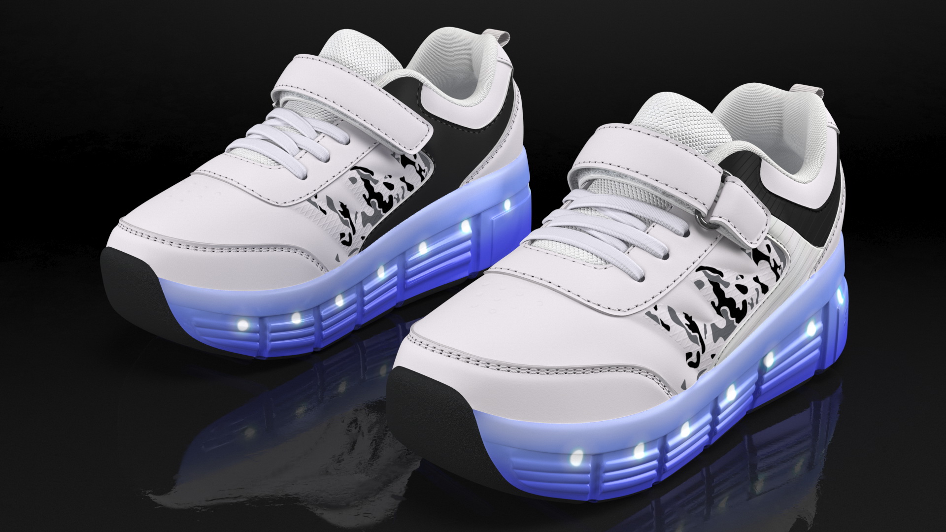 Shoes Light White 3D