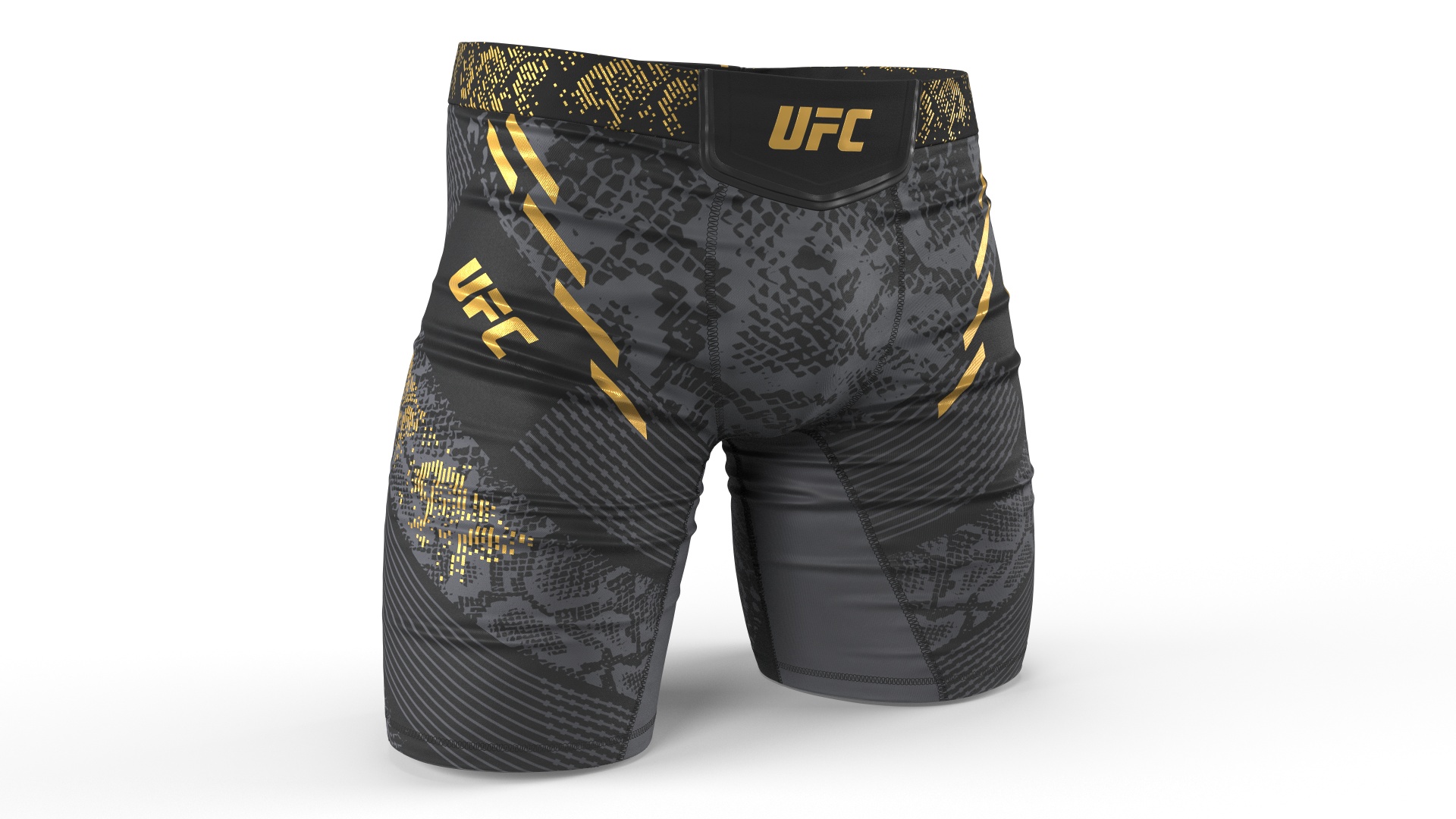 3D UFC MMA Fighter on Scale Fur model