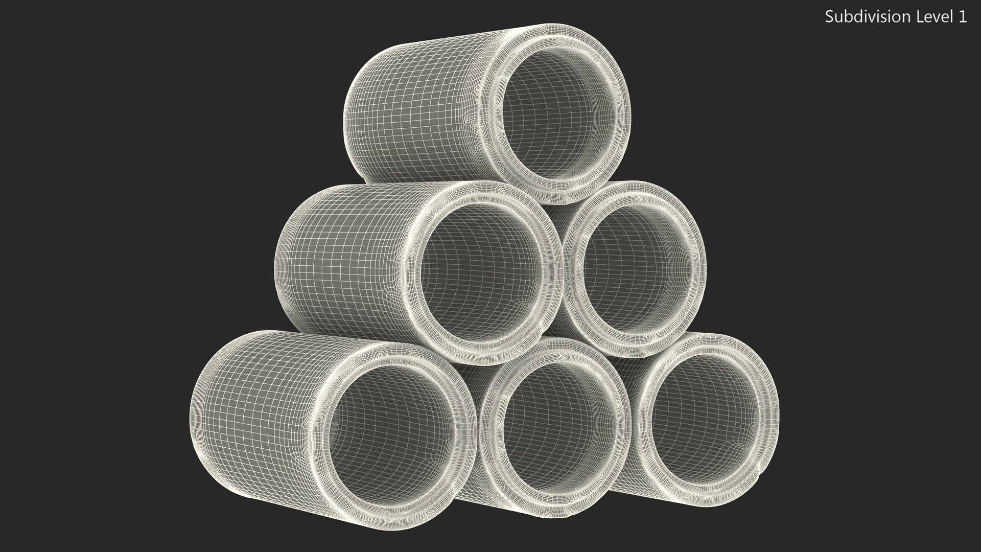 Concrete Drainage Pipe 3D