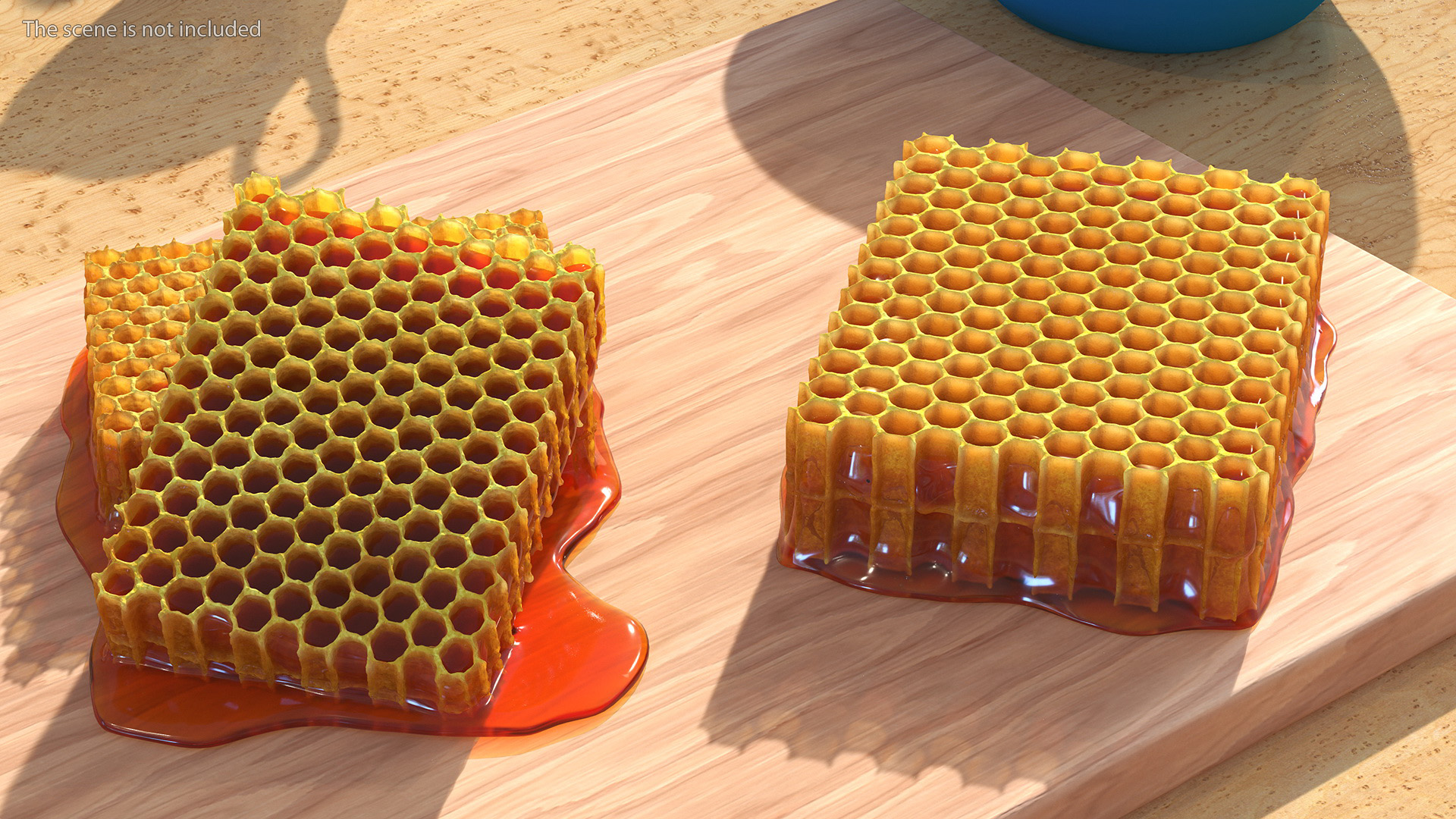 Honeycombs Set 3D model