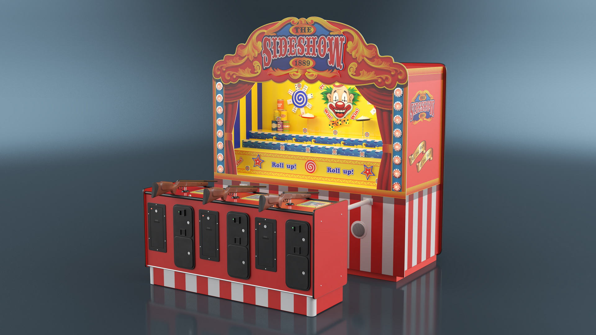 Sideshow 1889 Game Booth 3D model