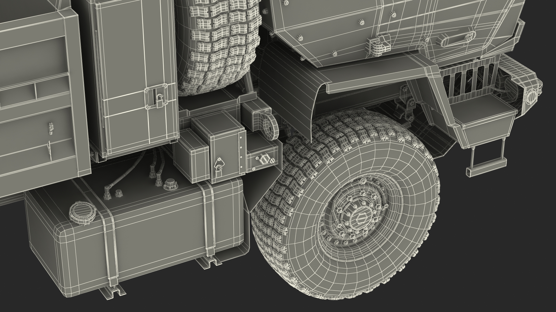 3D model Oshkosh FMTV 10 Ton Dump Truck Camo