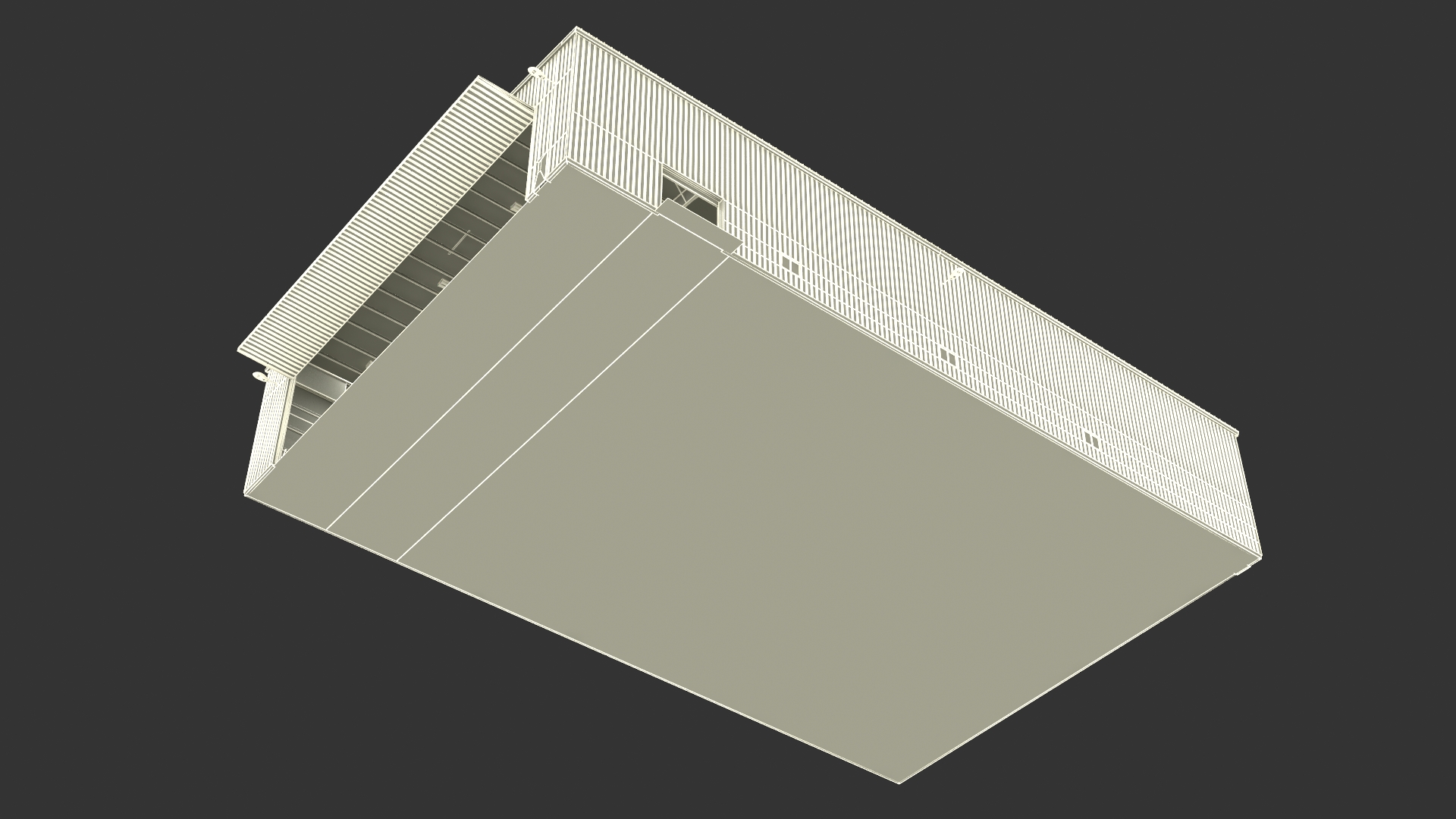 3D model Aircraft Hangar