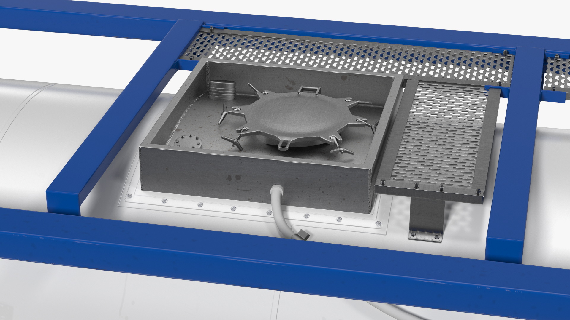 Standard ISO Tank Container 3D