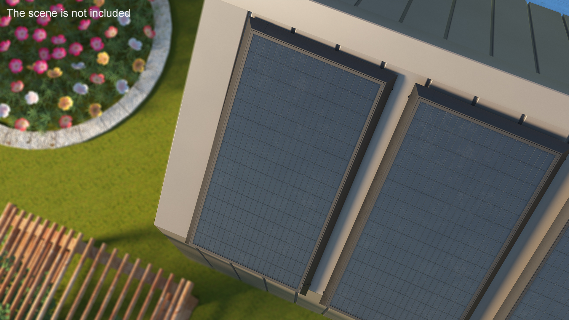 Tesla Solar Panel 3D