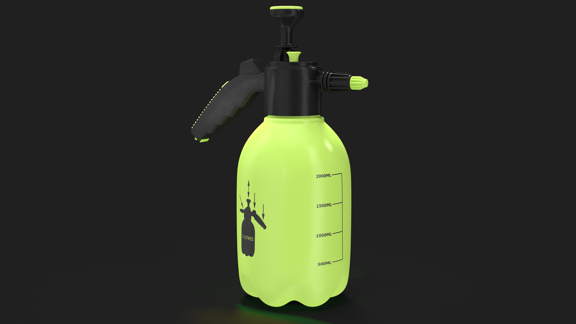 Hand Held Garden Sprayer 3D model