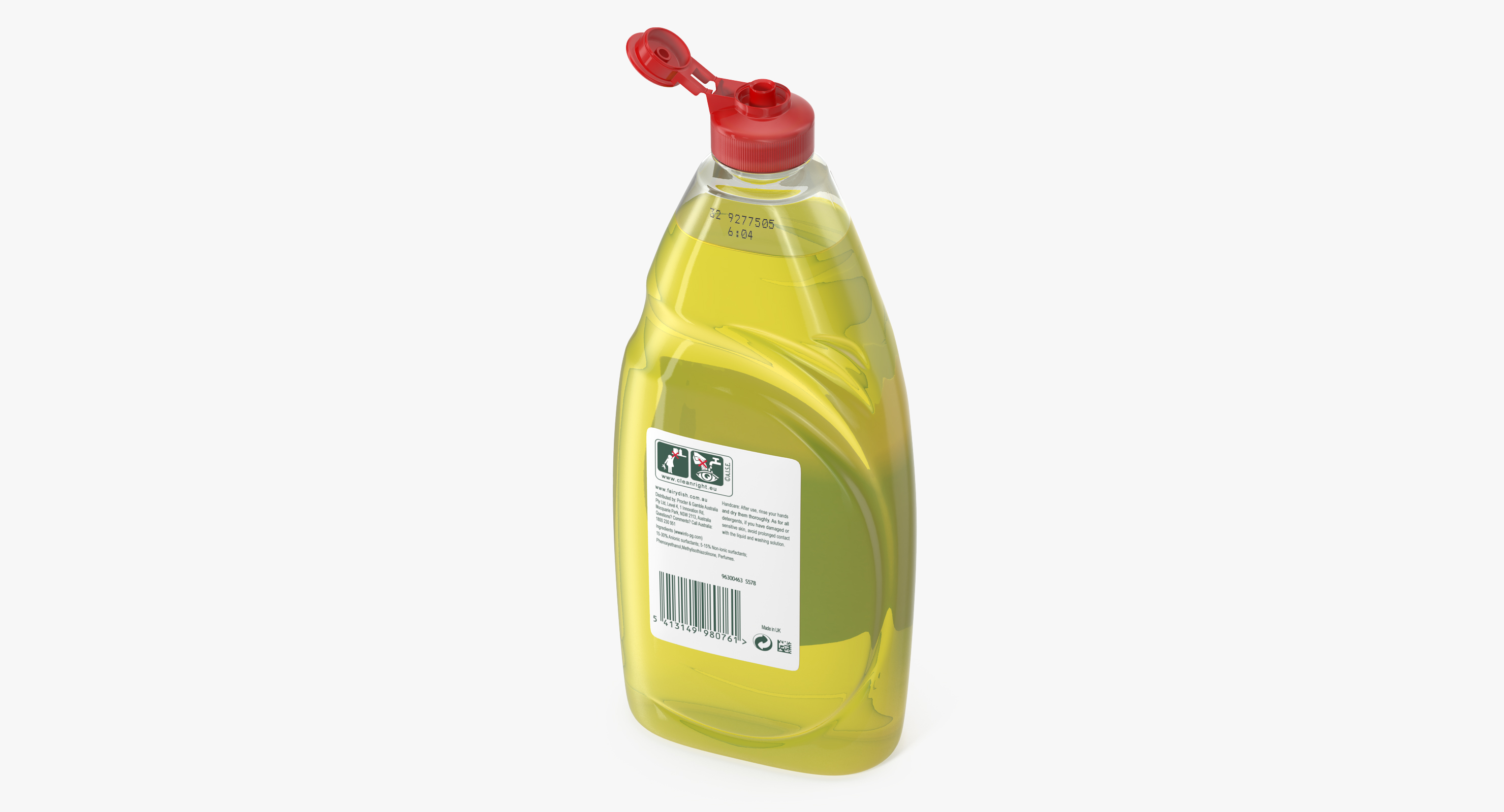 3D model Lemon Dishwashing Liquid Fairy