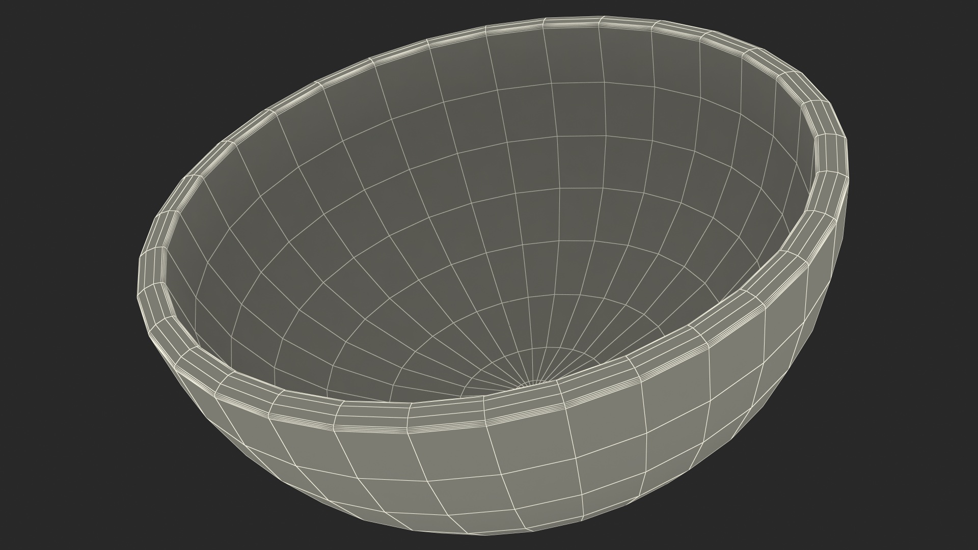 3D model Chickpeas Beans in a Bowl