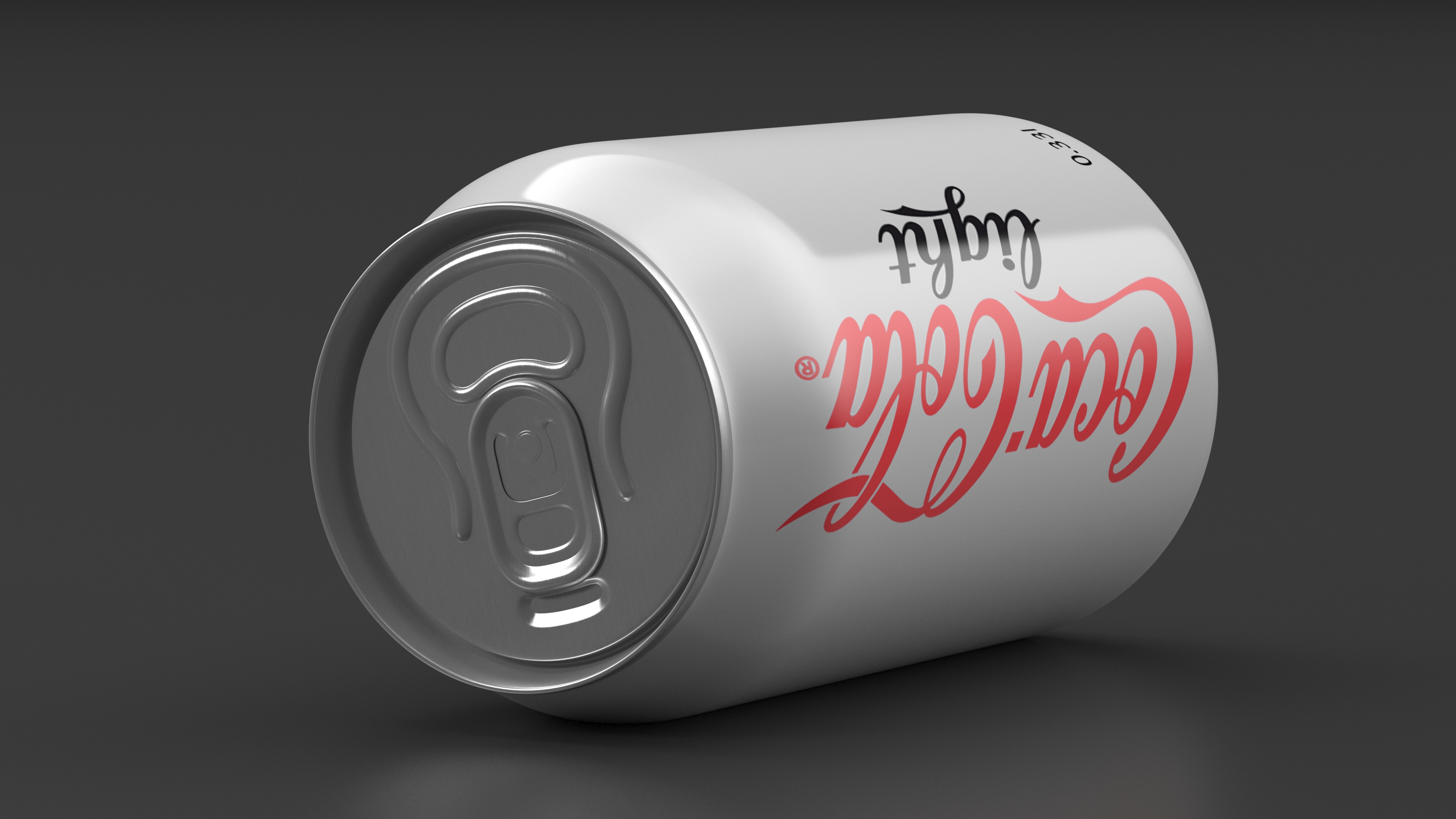 Coca Cola Light Can 3D model