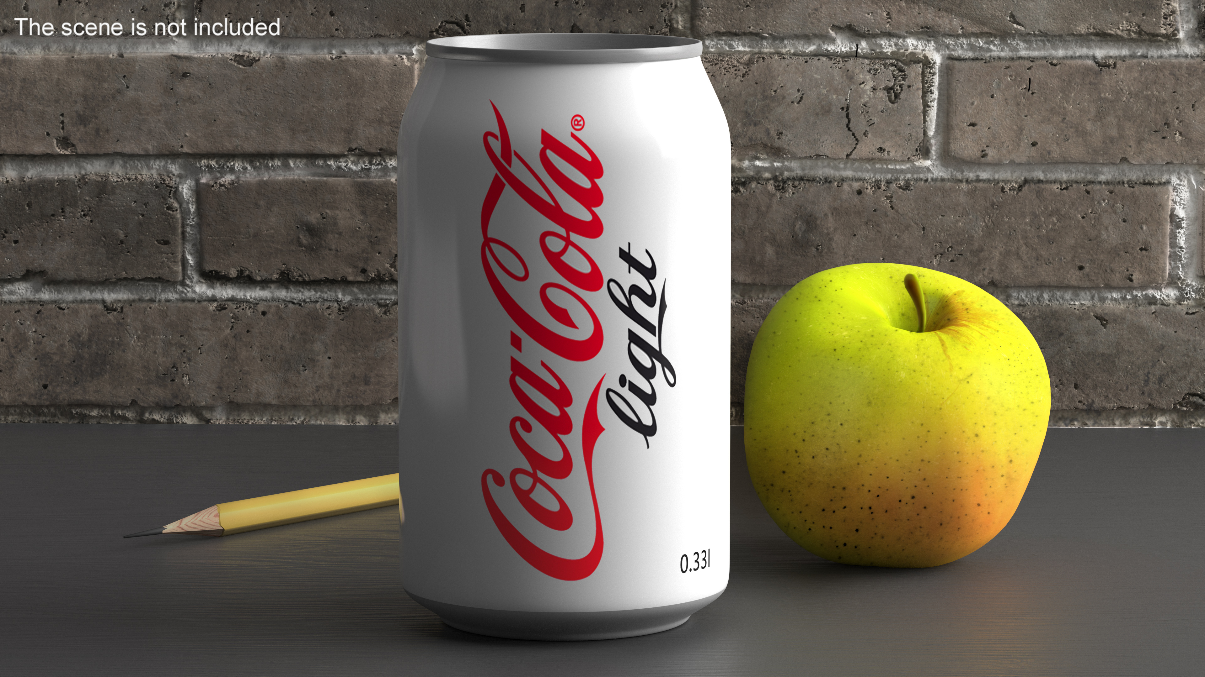 Coca Cola Light Can 3D model