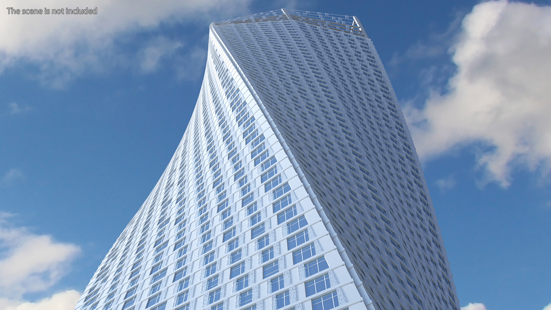 Cayan Tower Skyscraper 3D