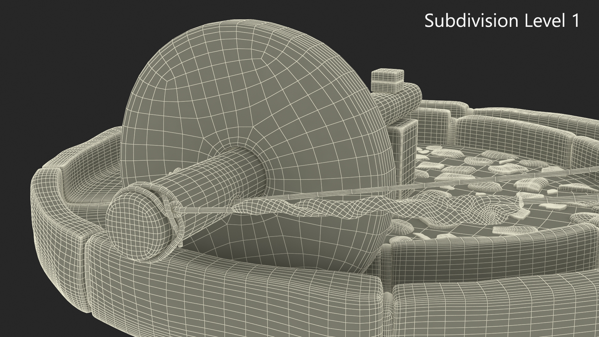 3D Historical Mill Harness model