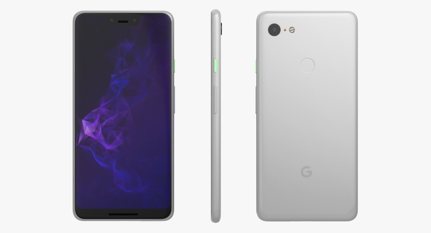 3D model Pixel 3 XL