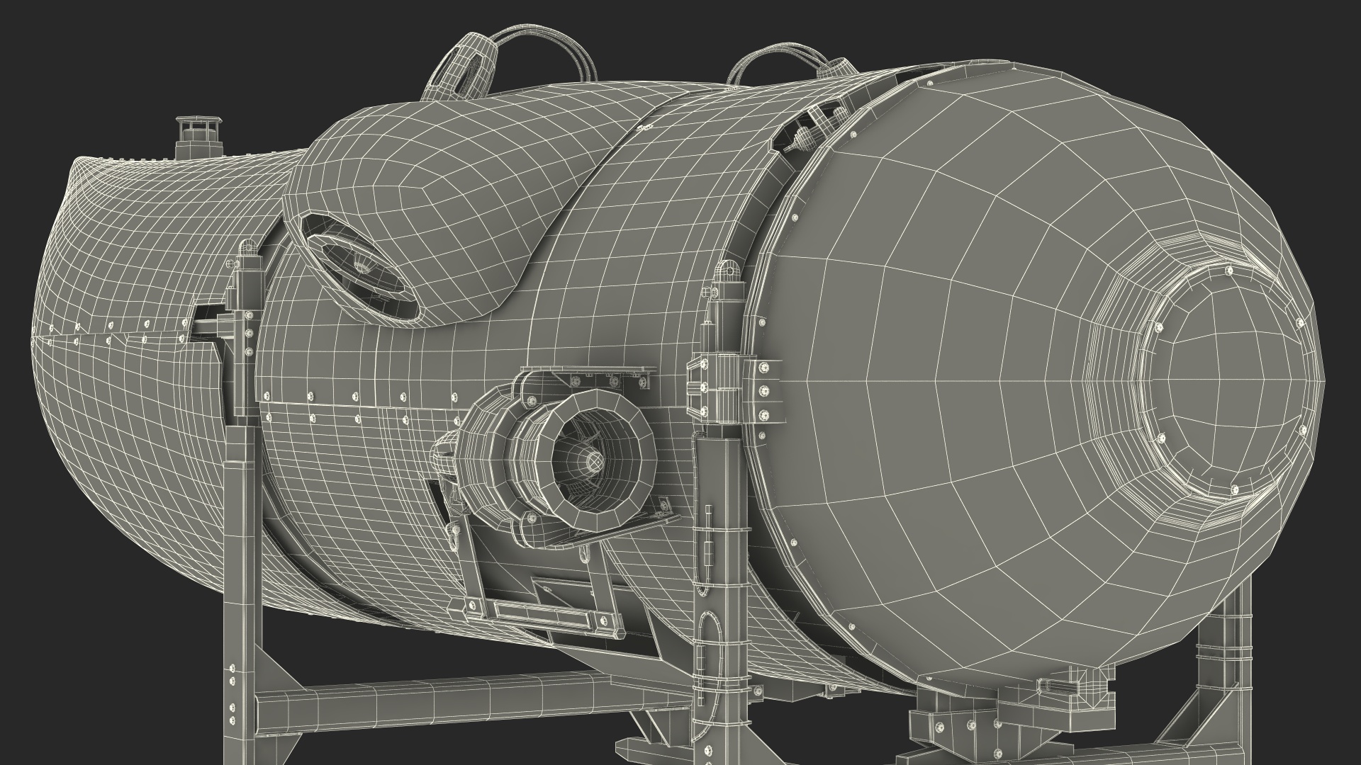 OceanGate Titan Submarine New 3D model