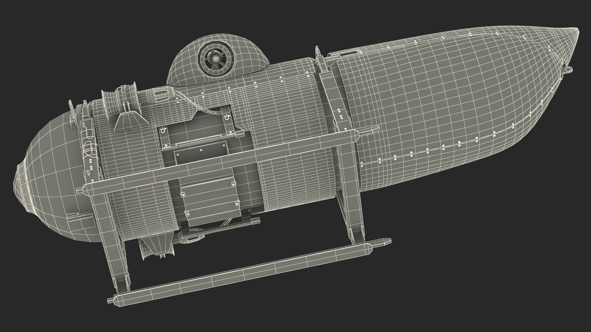 OceanGate Titan Submarine New 3D model