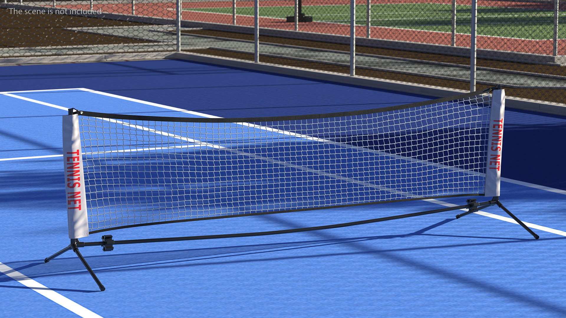 Portable Tennis Net 3D model