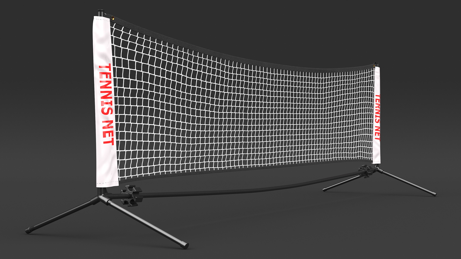 Portable Tennis Net 3D model