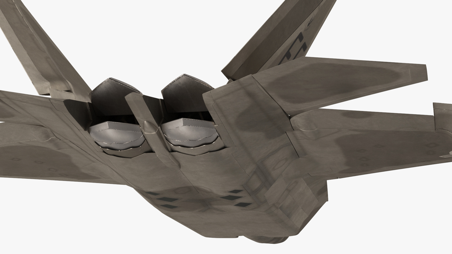 Raptor F 22 Simple Interior 3D