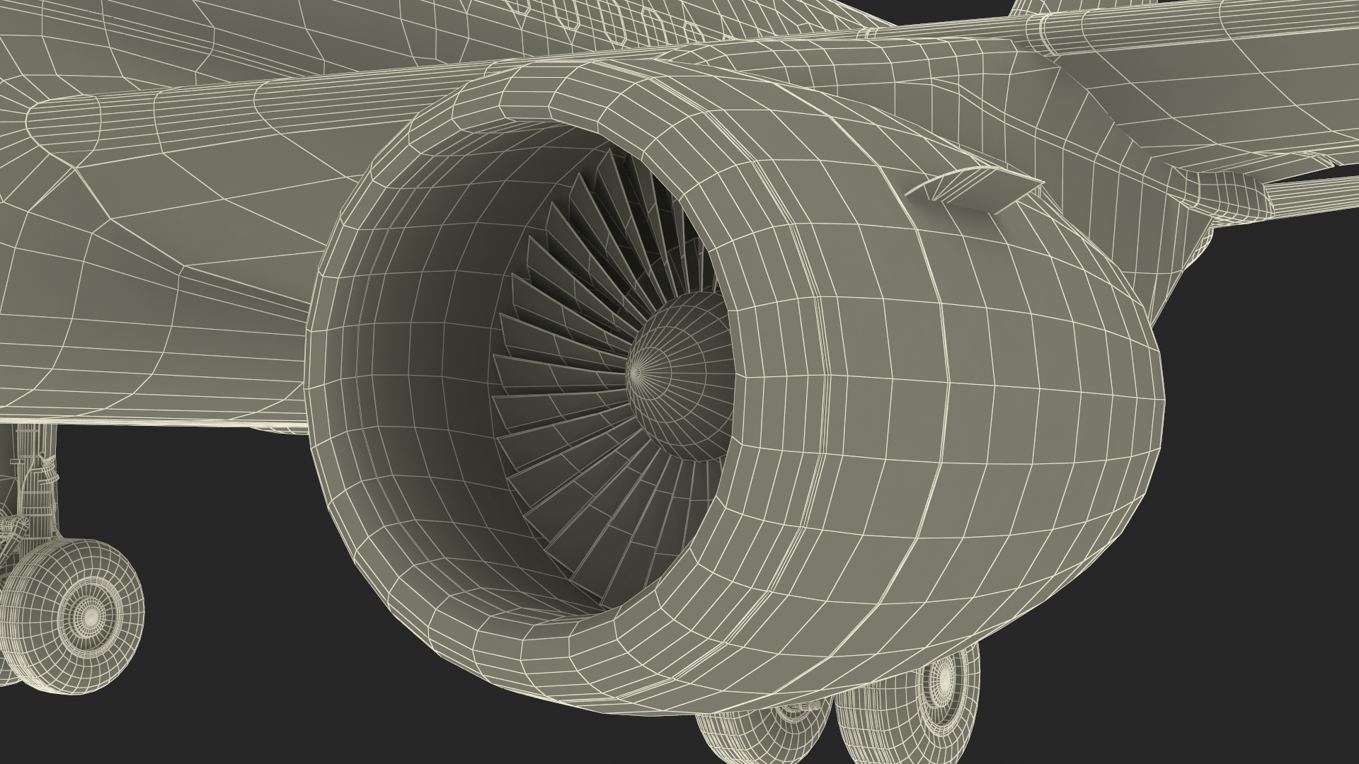 3D EasyJet Airbus A319 Commercial Jet Rigged